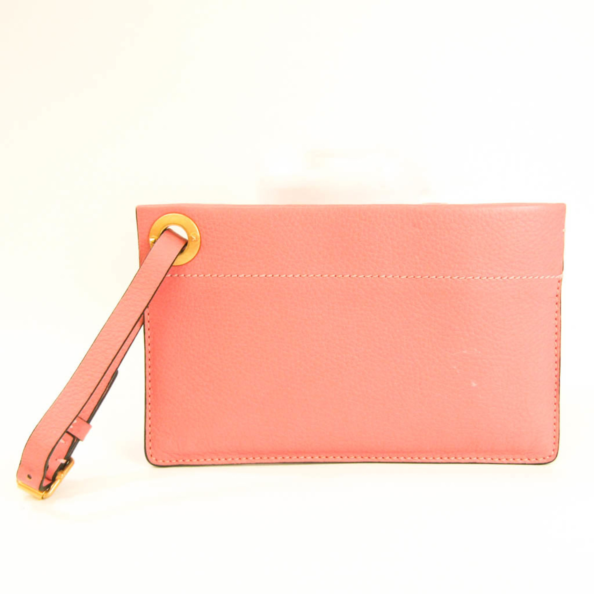 Valentino Garavani Garavani Women's Leather Clutch Bag,Pouch Pink